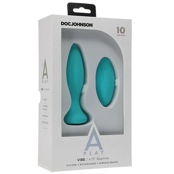 A-Play Vibe Rechargeable Remote Anal Plug - Image 4