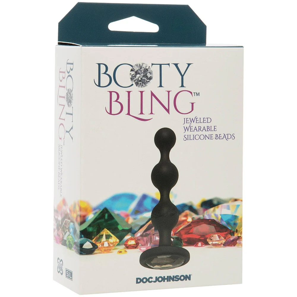 Booty Bling Jeweled Silicone Anal Probe - Image 6