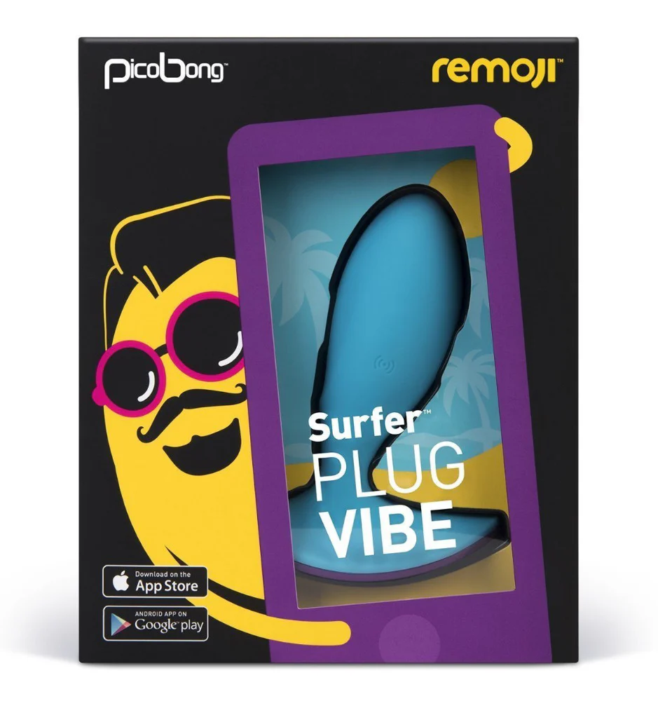 REMOJI Surfer Vibrating Anal Plug - Image 4